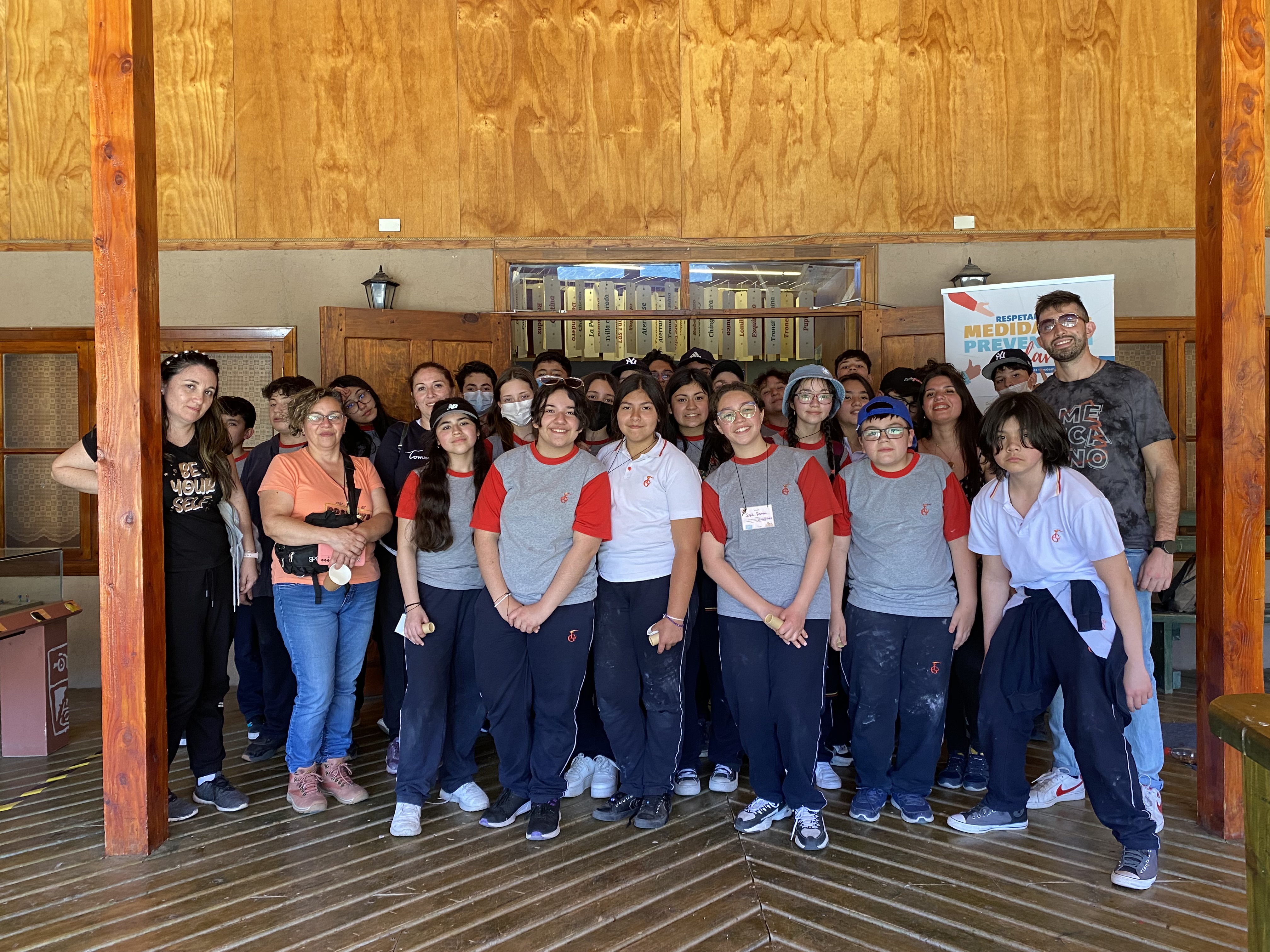 visita alumnos instituto cristiano de maipu